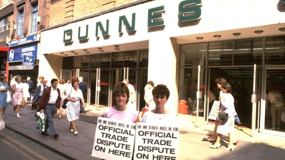 Dunnes Stores Workers Strike Against Apartheid