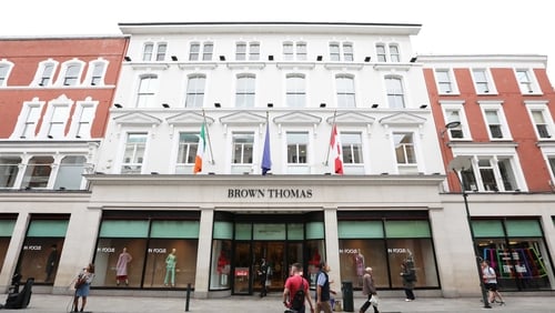 Brown Thomas Arnotts operates shops in Dublin, Cork, Limerick and Galway