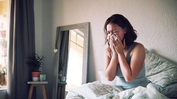 'The shift in hay fever season makes it particularly confusing in the colder months, when colds and the flu are rife, to determine what's causing your symptoms, since they so often overlap'