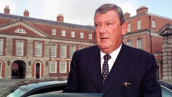The late Ben Dunne arriving for a tribunal at Dublin Castle in 1997