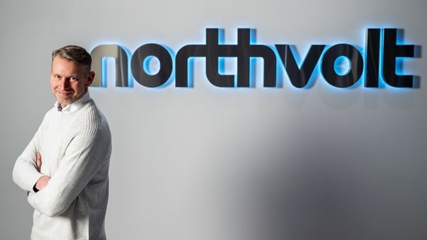 Peter Carlsson, the CEO of NorthVolt