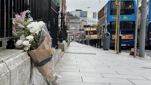 A five-year-old girl remains in a critical condition following the attack in Parnell Square