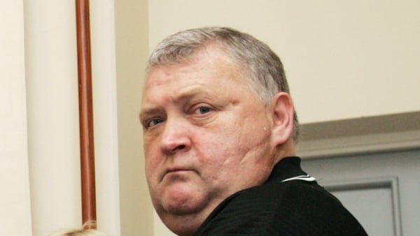 Derek Byrne pictured in 2005 at Justice for the Forgotten meeting in Dublin (Pic: RollingNews.ie)